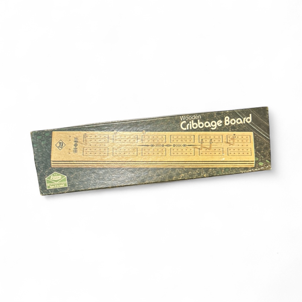 Vintage 1975 Cribbage Game